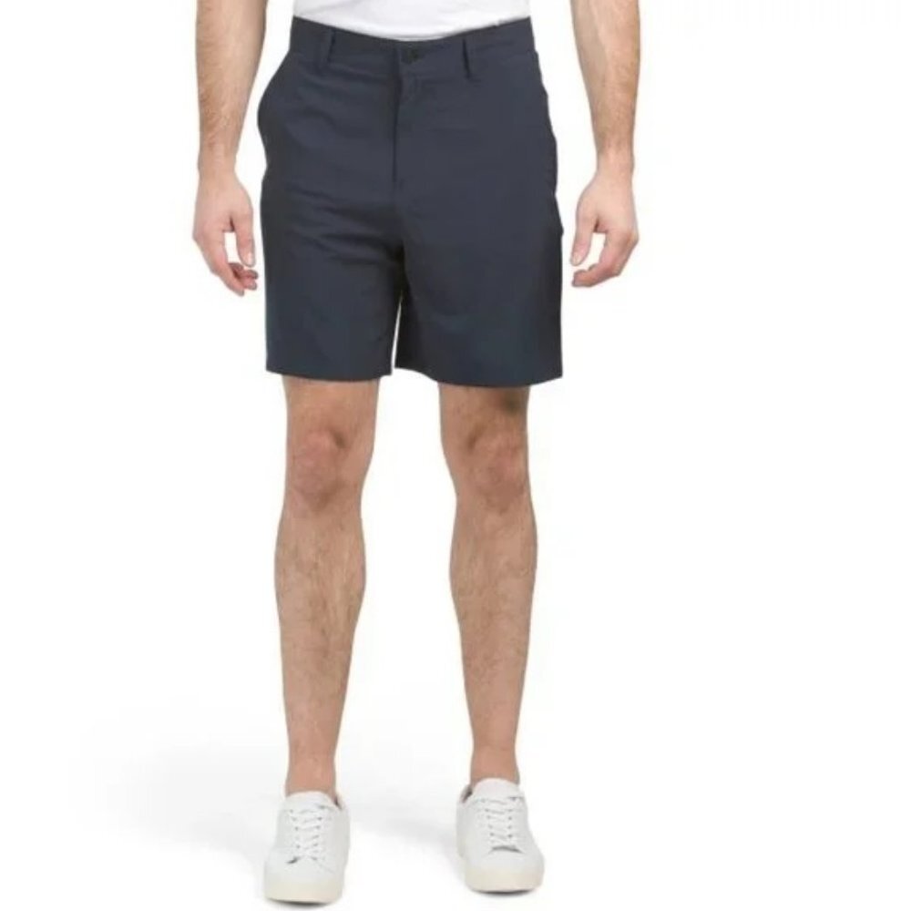 PANAMA JACK Navy Hybrid Shorts 9" Inseam